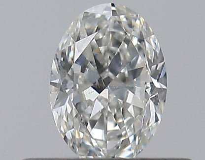 0.30CT OVAL SI2 G WH
