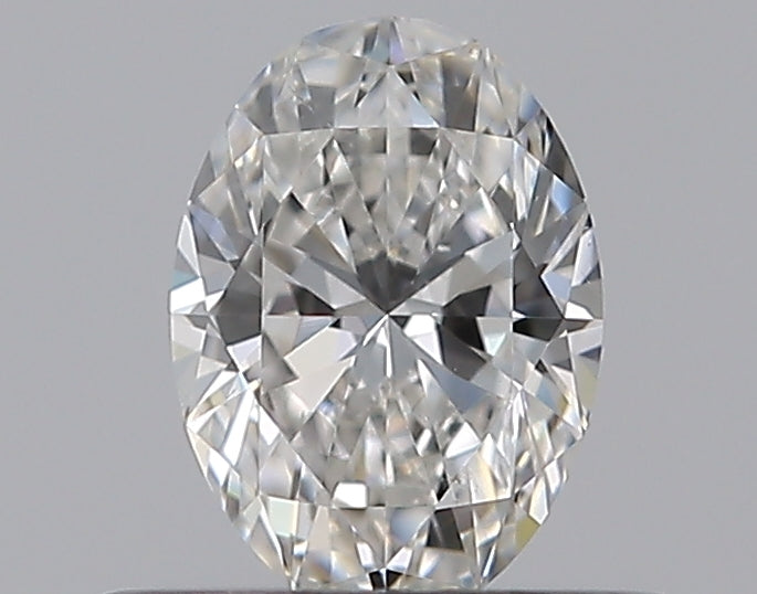 0.41CT OVAL SI1 F WH