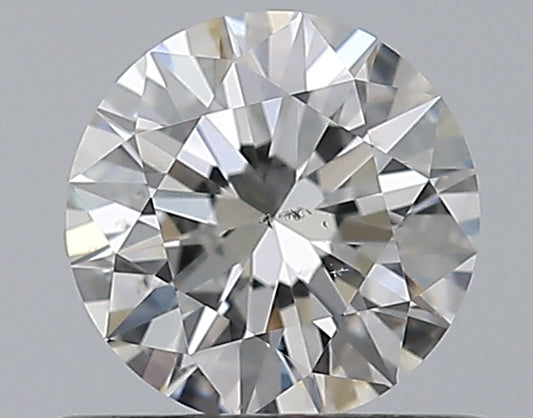 0.51CT ROUND SI1 G WH