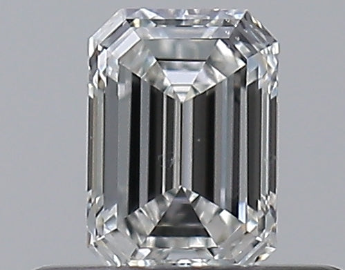 0.30CT EMERALD SI1 F WH