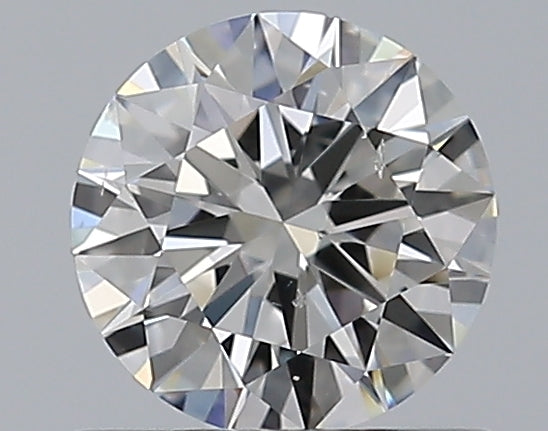 0.59CT ROUND SI1 G WH