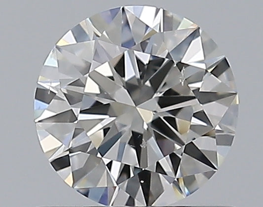 0.59CT ROUND SI1 G WH
