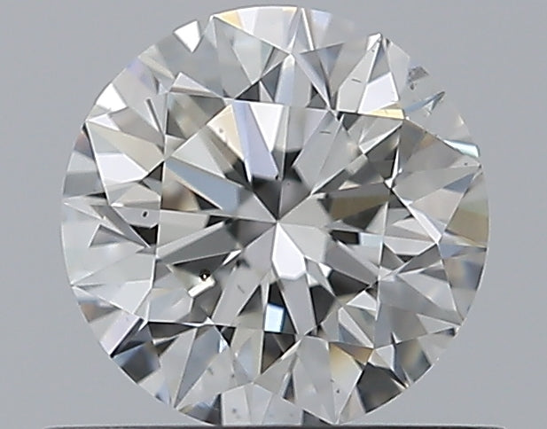 0.59CT ROUND SI1 G WH