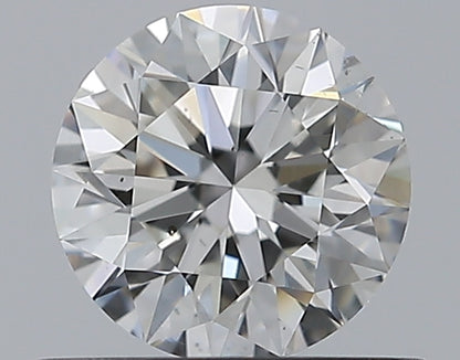 0.59CT ROUND SI1 G WH