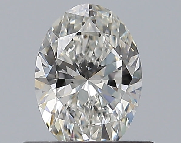 0.50CT OVAL SI1 G WH