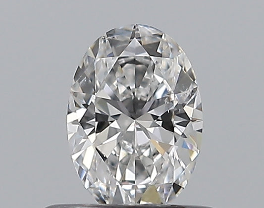 0.41CT OVAL SI2 E WH