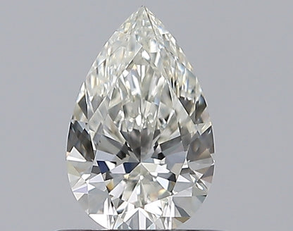 0.61CT PEAR VVS1 J WH