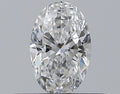 0.30CT OVAL SI1 D WH