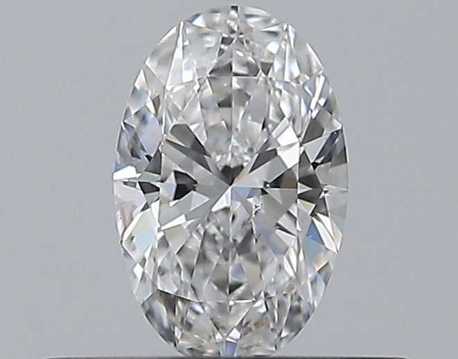 0.30CT OVAL SI1 D WH