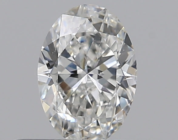 0.30CT OVAL SI1 F WH