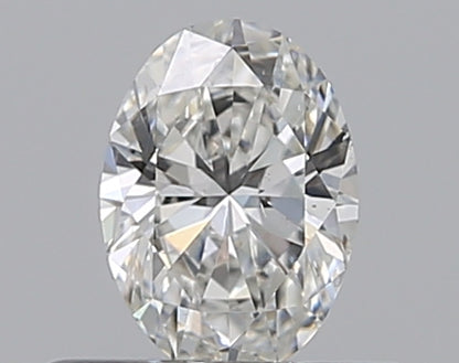 0.31CT OVAL SI2 F WH