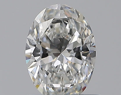 0.53CT OVAL SI1 F WH