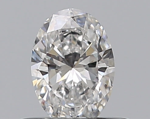 0.37CT OVAL VVS1 D WH