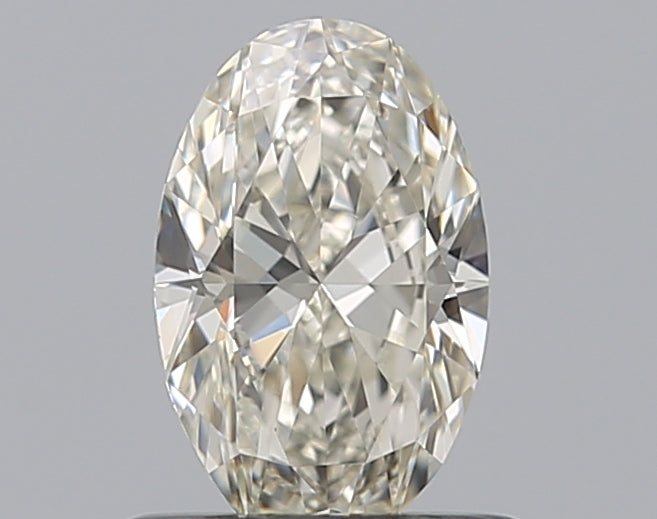 0.59CT OVAL VVS1 J WH