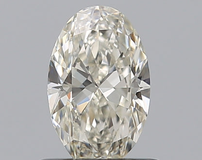 0.59CT OVAL VVS1 J WH