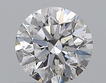 0.75CT ROUND SI2 D WH