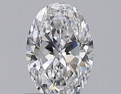 0.42CT OVAL SI1 D WH