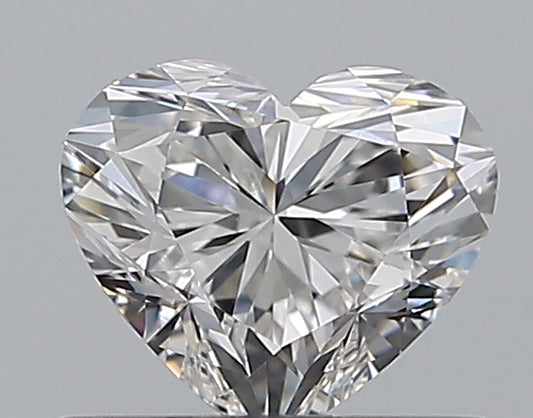 0.61CT HEART VVS2 F WH