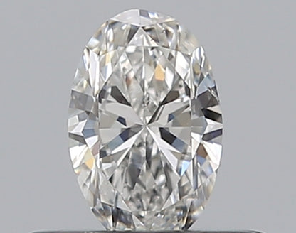 0.30CT OVAL SI2 E WH