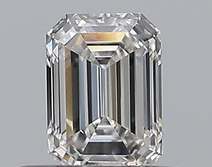 0.38CT EMERALD VVS2 E WH