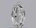 0.37CT Marquise Step Cut VS2 E WH