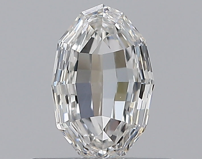 0.43CT Oval Step Cut VVS2 G WH