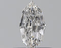 0.38CT Marquise Step Cut VVS2 F WH