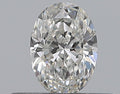 0.31CT OVAL SI1 F WH