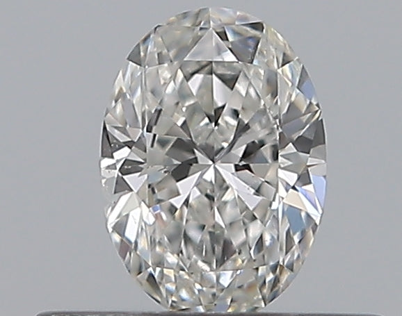 0.31CT OVAL SI1 F WH