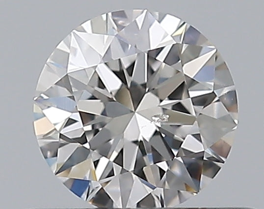 0.38CT ROUND SI2 G WH