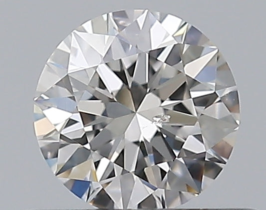 0.38CT ROUND SI2 G WH