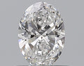 0.51CT OVAL SI1 D WH