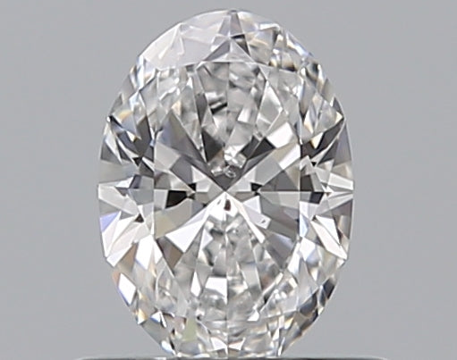 0.51CT OVAL SI1 D WH