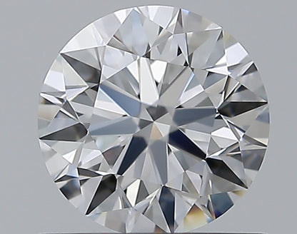 0.76CT ROUND VVS2 D WH