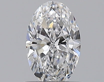 0.69CT OVAL VVS1 D WH