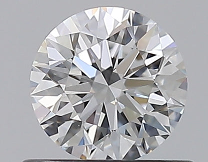 0.59CT ROUND VVS1 D WH