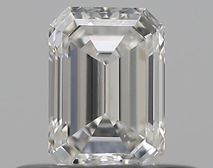 0.36CT EMERALD SI1 F WH