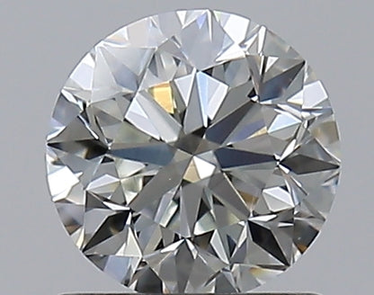 0.90CT ROUND VS1 J WH