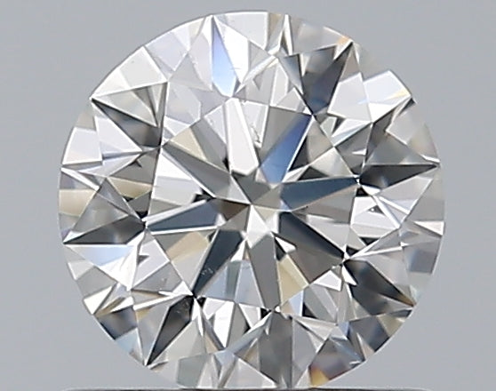 0.65CT ROUND SI1 G WH