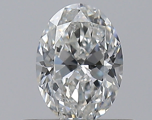 0.38CT OVAL SI1 G WH