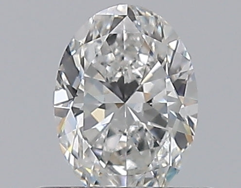 0.40CT OVAL SI1 F WH