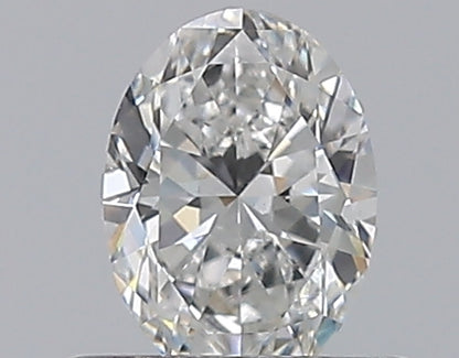 0.40CT OVAL SI1 F WH