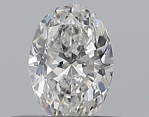 0.30CT OVAL SI1 G WH