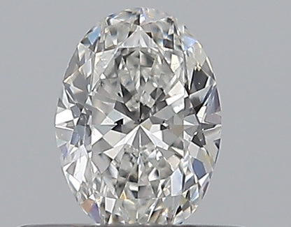 0.30CT OVAL SI1 G WH