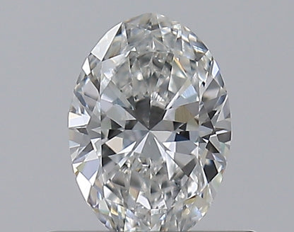 0.40CT OVAL SI1 F WH