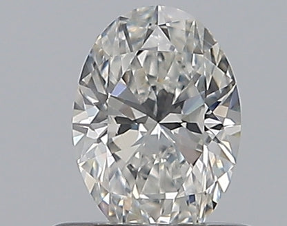0.50CT OVAL VS2 G WH