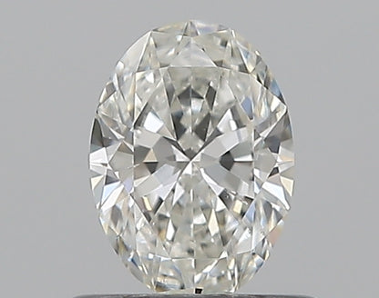 0.50CT OVAL SI1 G WH