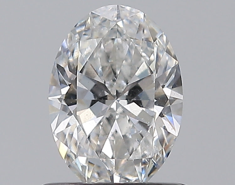 0.75CT OVAL SI2 F WH