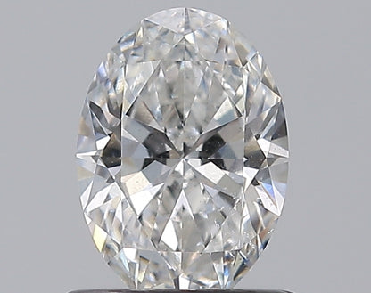0.75CT OVAL SI2 F WH