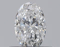 0.30CT OVAL SI1 D WH